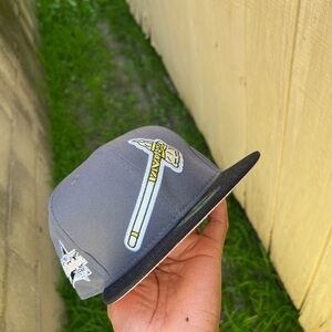 ATLANTA BRAVES FITTED HAT 7 FITTEDS